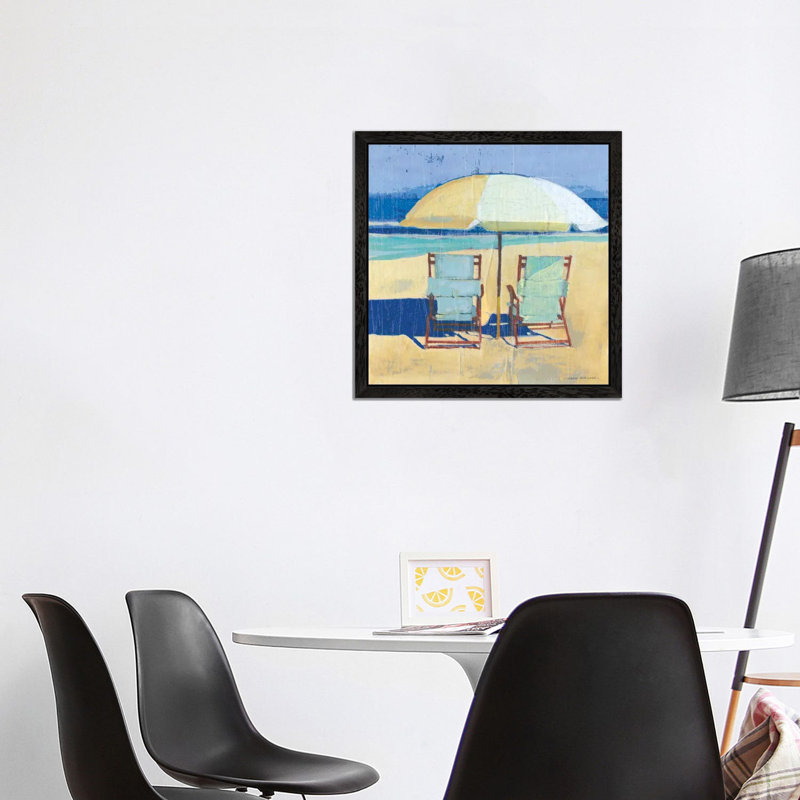 Carol Robinson - Print on Canvas, 66.04 cm H x 66.04 cm W, Black Floater Framed