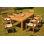 Bernardo Outdoor 5 - Piece Teak Dining Set