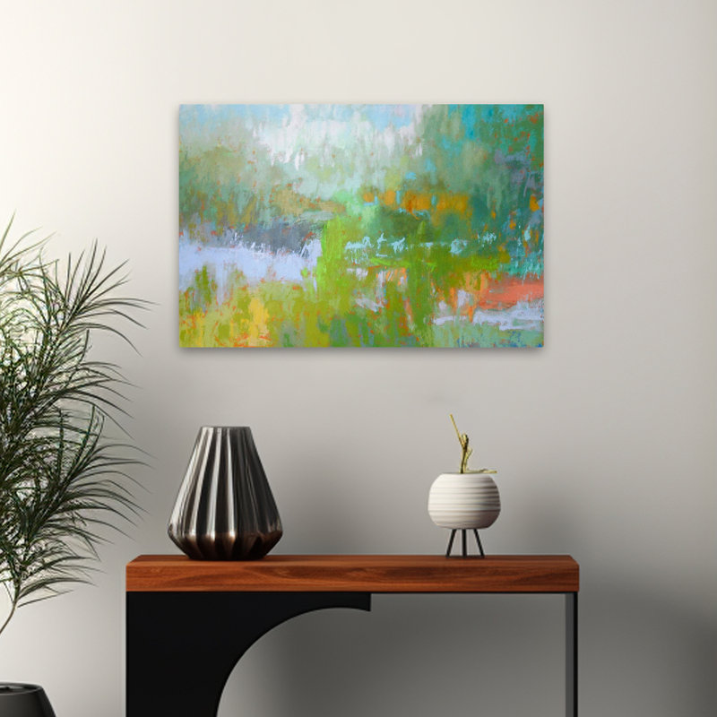 Southern Charm - Contemporary Landscapes Art, 16" H x 24" W