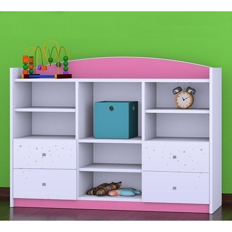 Maggie 92cm H X 129cm W Kids Cube, Pink