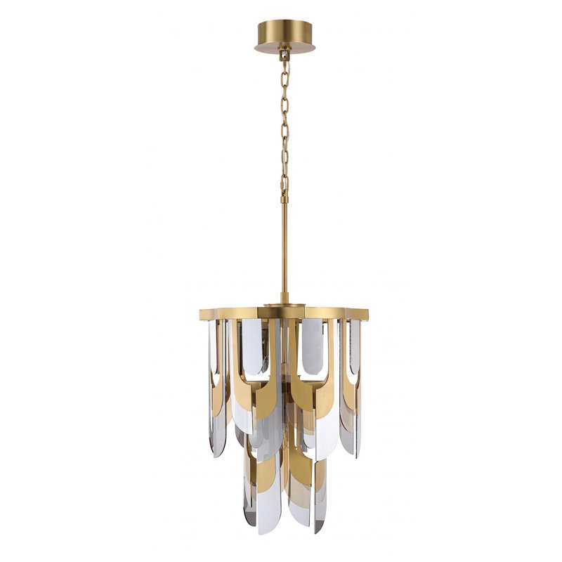 Paramount 21"w Pendant In Aged Brass