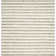 Emek Hand Woven Flat Weave Wool/Cotton Striped Rug in Brown/Ivory