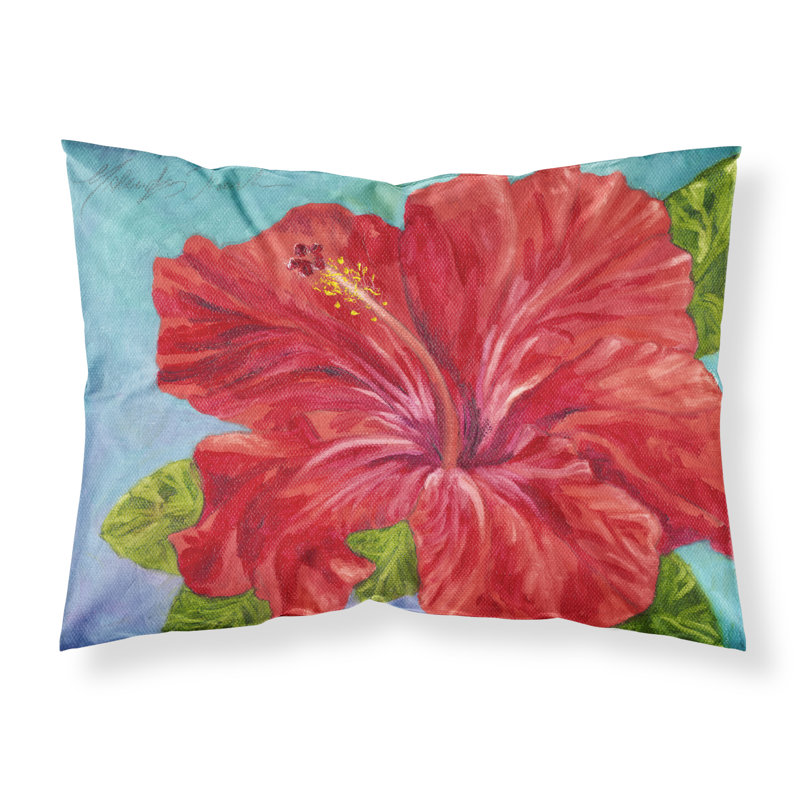 Taie d’oreiller hibiscus