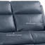 Canapé inclinable à bras carré en cuir véritable de 89 po Syeed-1719306354