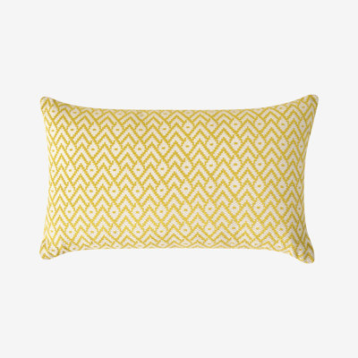 Ghadir Geometric Rectangular Lumbar Cushion