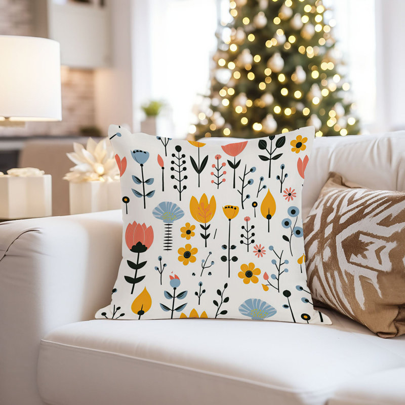 Botanical Scandinavian Flower Pattern I