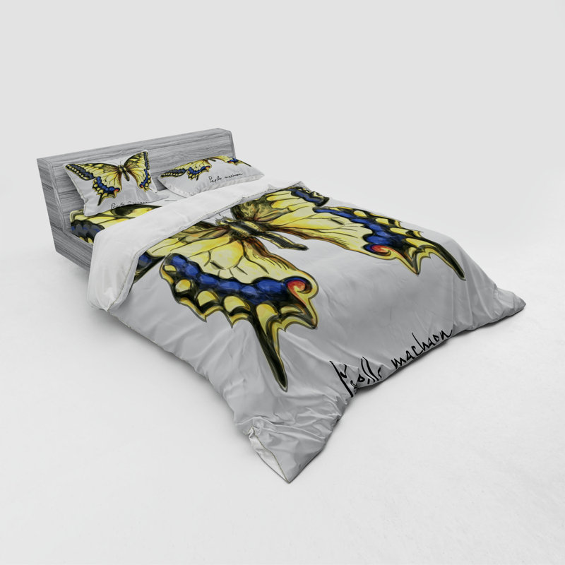 Ensemble de housse de couette en microfibre, Housse de couette grand + 3 pièces supplémentair