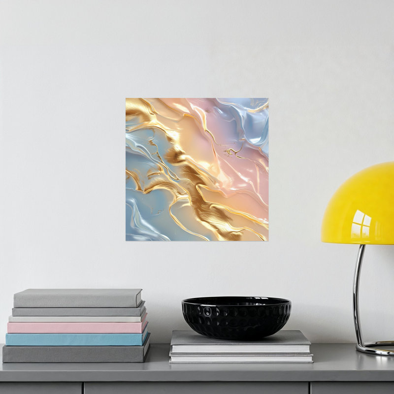 Akur No Frame Print on Canvas, 25.4 cm H  x 25.4 cm W