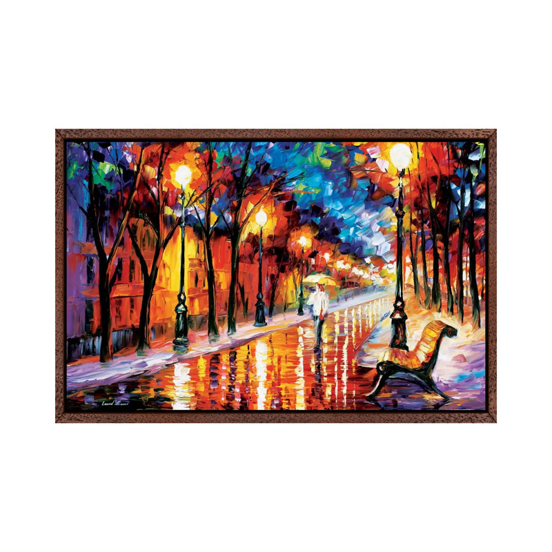 Contemplation by Leonid Afremov - Painting on Canvas, 66.04 cm H x 45.72 cm W, Classic Wood Framed Canvas
