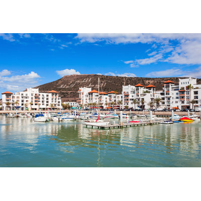 Agadir City, Morocco - Photographie sur toile tendue