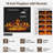 Fireplace Tv Stand With 4 Drawers-8871779