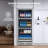275L Built-in Beverage Refrigerator with Left Swing Door, Stainless Steel Frame and Double-Layer Glass-119716603