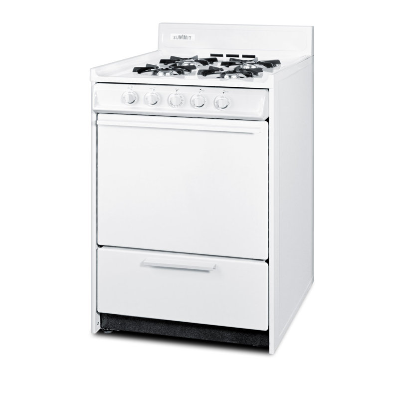 Summit Appliance 24" 2.92 Cubic Feet Free Standing Range