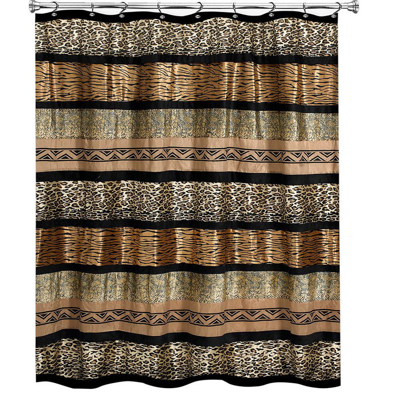 Zolan Animal Print Shower Curtain