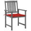 Chaise de patio en acacia avec coussin-1381994818-1381994820