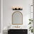3-Light Crystal Dimmable Vanity Light