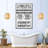 Proper Bathroom Rules Canvas Print-766406425