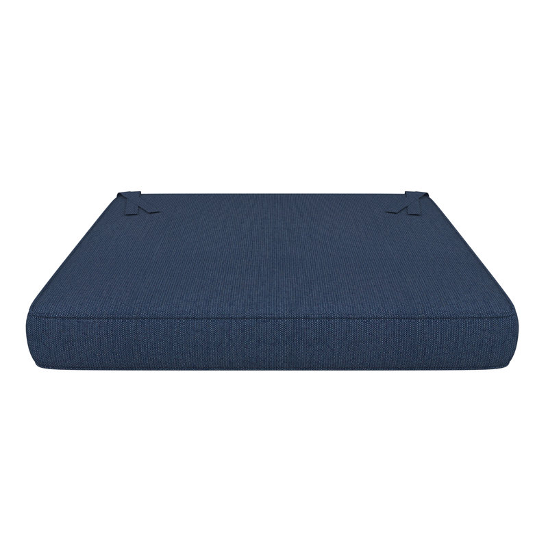 Coussin de chaise de salle à manger Sunbrella, L 20 po x P 20 po, Sunbrella® Echo Midnight