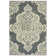 Tapis d'intérieur / extérieur gris / ivoire / blanc Junor