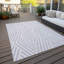 Tapis intérieur / extérieur en polyester tissé à la machine Altair-558041080