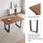 5-Piece Rectangular Dining Table Set With 4 Chairs For Dining Kitchen Room-437880052