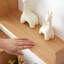 Tablette murale flottante en bois massif