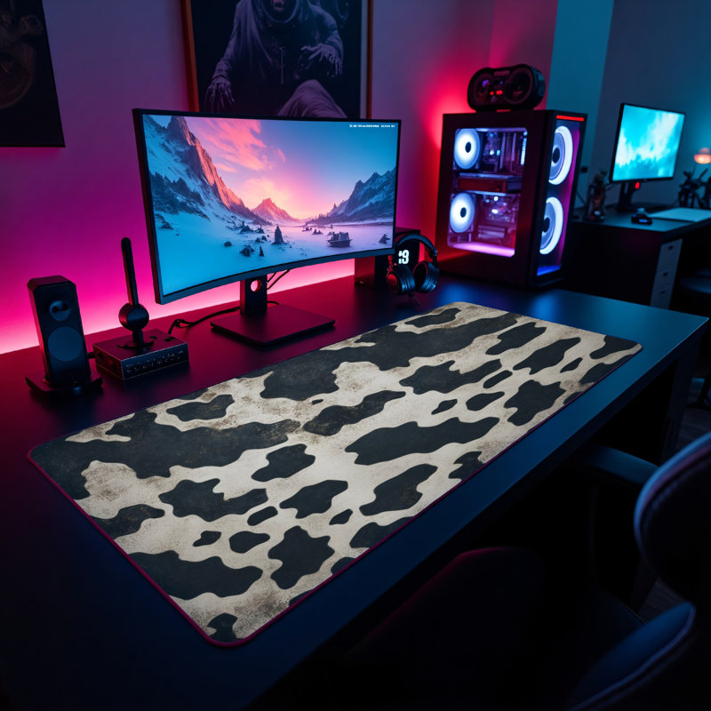 Polyester Desk Pad, 31.5x15.5