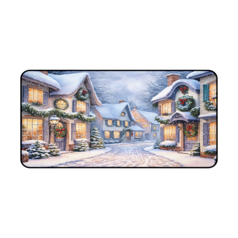 Polyester Desk Pad, 14.4x12.1