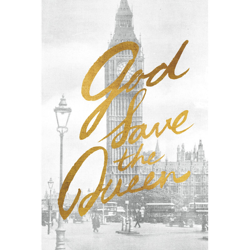 Gilded London by Moira Chocolate - Wrapped Canvas Print, 46cm H x 30cm W x 3.8cm D
