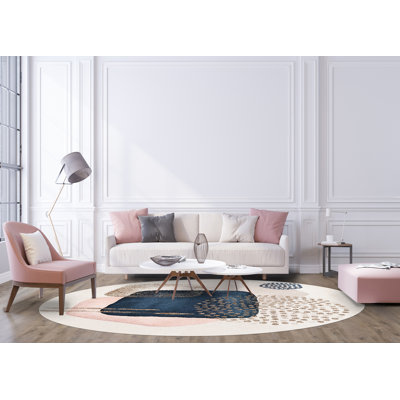 Bastoam Vinyl Machine Printed Area Rug
