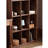 Retro-style open bookcase
