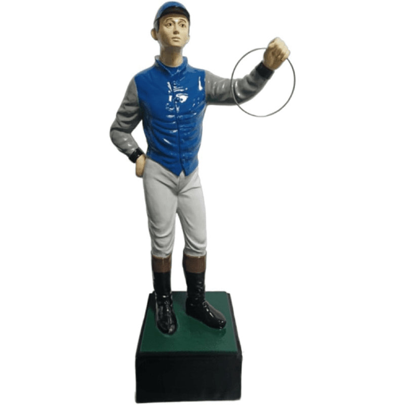 Denajah Resin Garden Statue, Blue