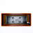 Dark Wood Plastic Pot - 7.8 In., Self-Watering Attribute, Weather Construction, Easy Assembly Method, 23" X 10" 8.3", Monitor Water Level Variation