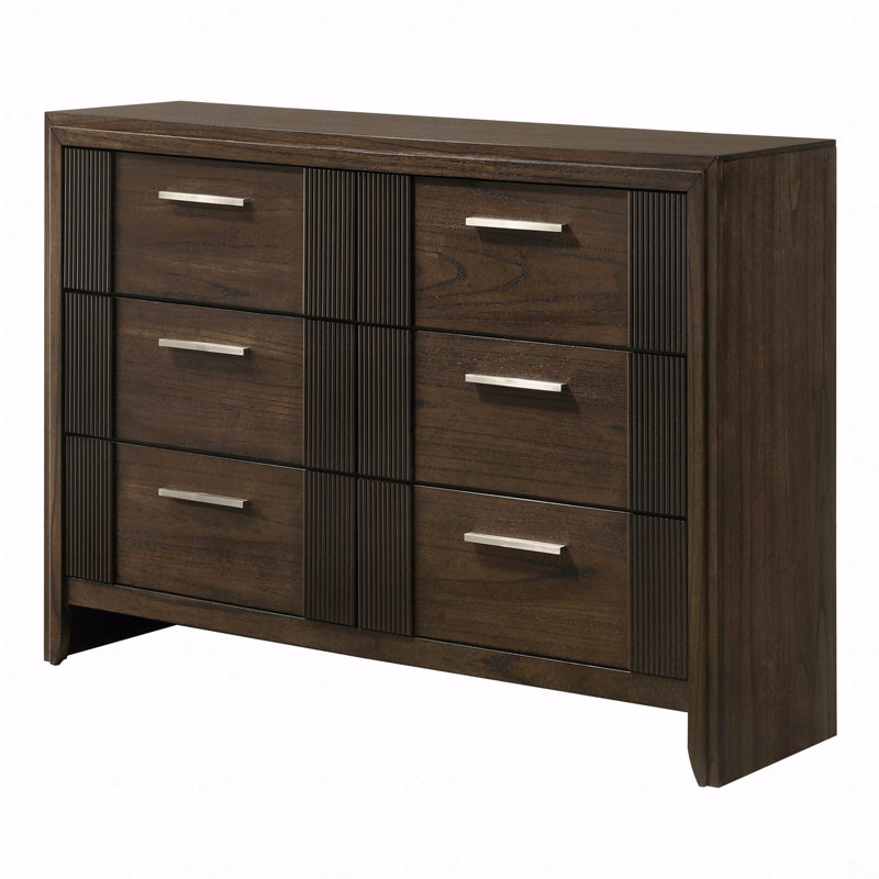 Commode contemporaine à 6 tiroirs 1Pc