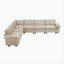 Ensemble de canapé modulaire 6 pièces Modern Contemporary-1069261826