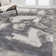 Crapse Abstract Two-Tone Modern Gray/Cream Rug
