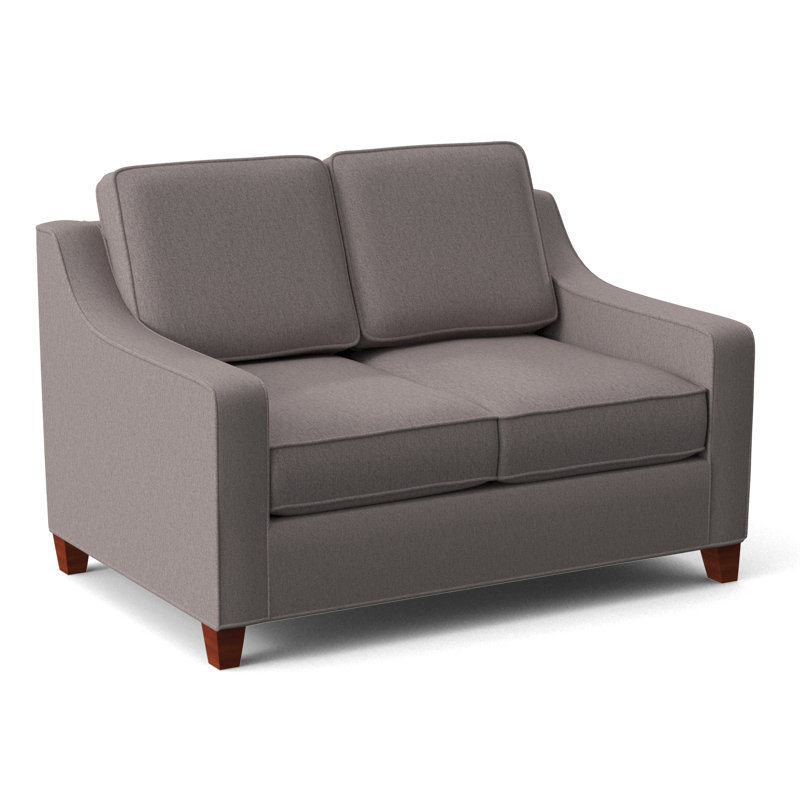 Clark 54" Square Arm Sofa Bed, BM Cherry, Dorset Cherry