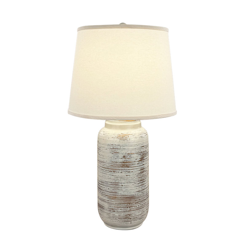 Lampe de table Hinnerikus Fibercast, Gris