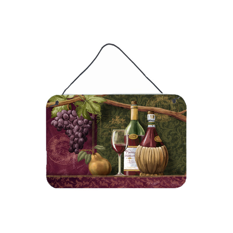 « wine chateau » par tom en bois, impression sur plaque