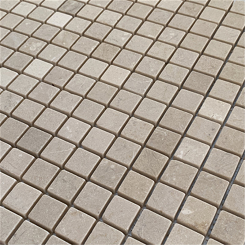 Carreau de mosaïque en marbre 12 po x 12 po