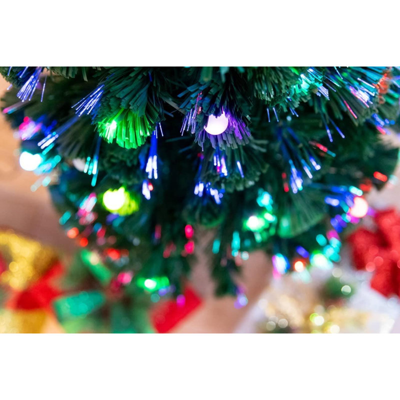 Lighted Artificial Christmas Tree, 5 ft.