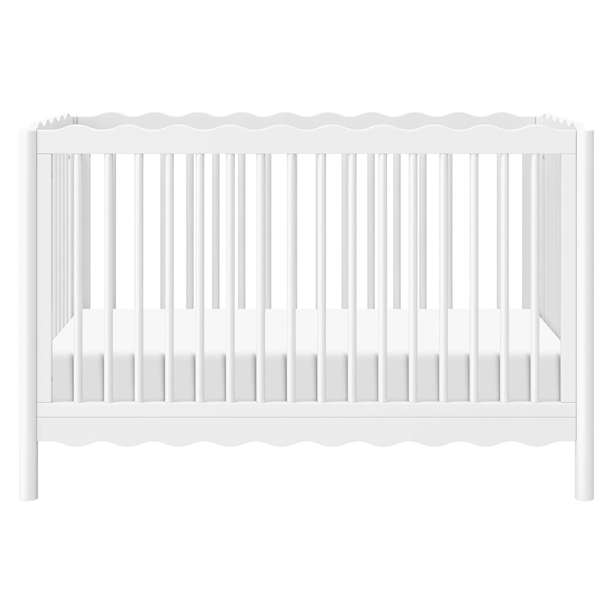 Swell 4-in-1 Convertible Crib, White