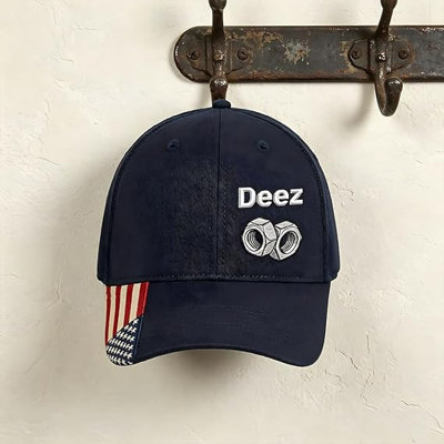 a hat Flag Embroidery  Adjustable Hat
