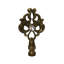Faîteau lampe filigree floral-36759433