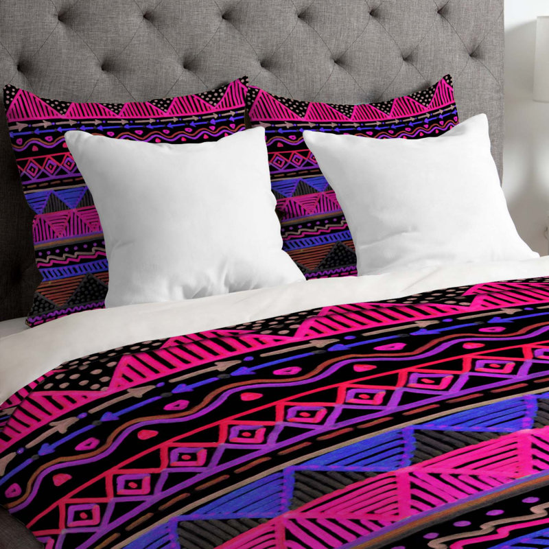 Housse de couette légère Lisa Argyropoulos Ocean T Neon, Housse de couette pour grand lit