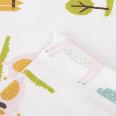 Taies d'oreiller en coton pour tout-petits, 13 po x 18 po, fermeture à enveloppe, cochon - NTBAY