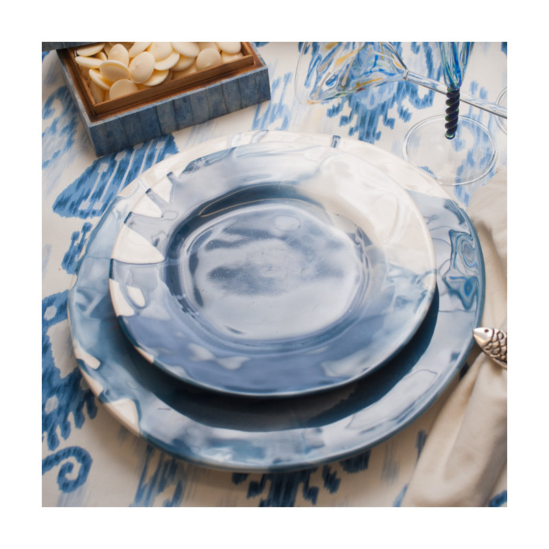 Abigails Splash Ceramic Serving Bowl