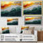 Emerald Drift of Transitional Passage Of Time I - Art mural moderne transitionnel abstrait-1905776507-1905776505-1905776500