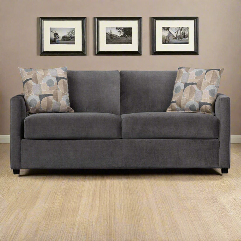 Goodwin 75" Queen Sleeper Fabric Sofa, Queen Size Sleeper Sofa Bed