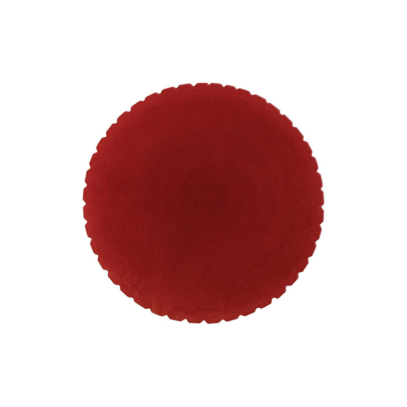 Ceramic Furniture Outdoor Round Coffee Table, Plum